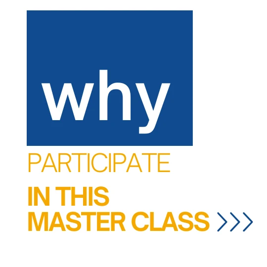 Why Participate in this Master Class