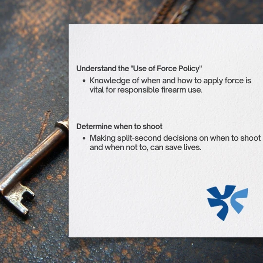 Understand the use of force policy